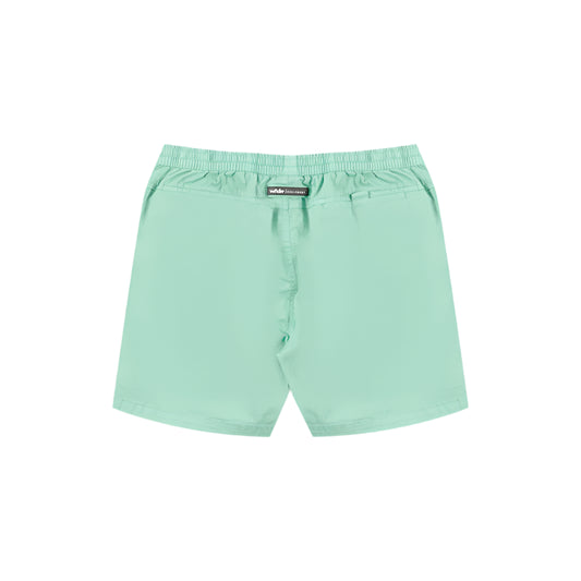 WNDRR Offend Mens Elastic Waist Beach Short - Mint