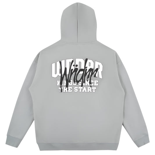 WNDRR Top Tier Mens Hoodie - Cement Grey