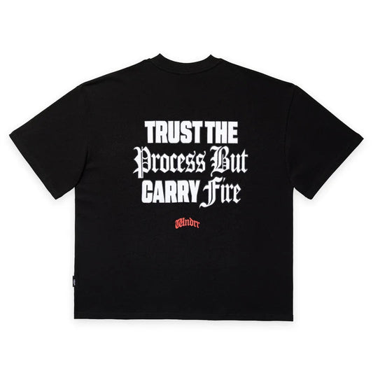 WNDRR Process Heavy Weight Tee - Black