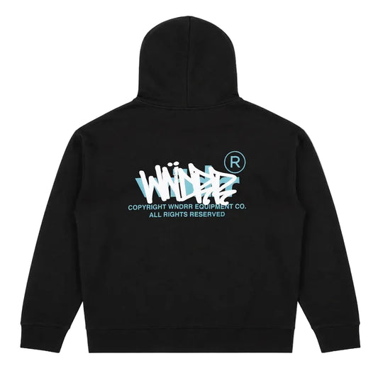 WNDRR Tagged Hoodie - Black