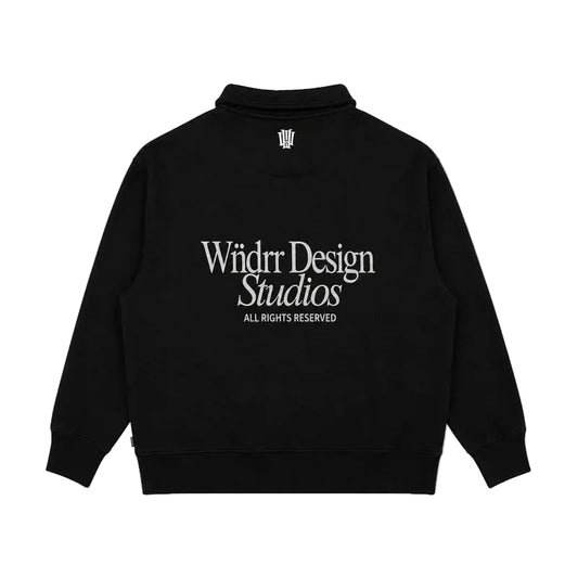 WNDRR Atelier Rugby Crew - Black