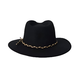BRIXTON Messer Western Fedora - Black/Multi
