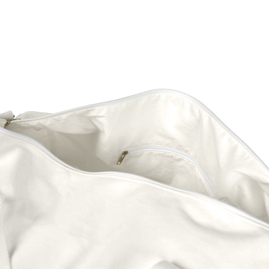 AS COLOUR Canvas Duffel Bag - Cream