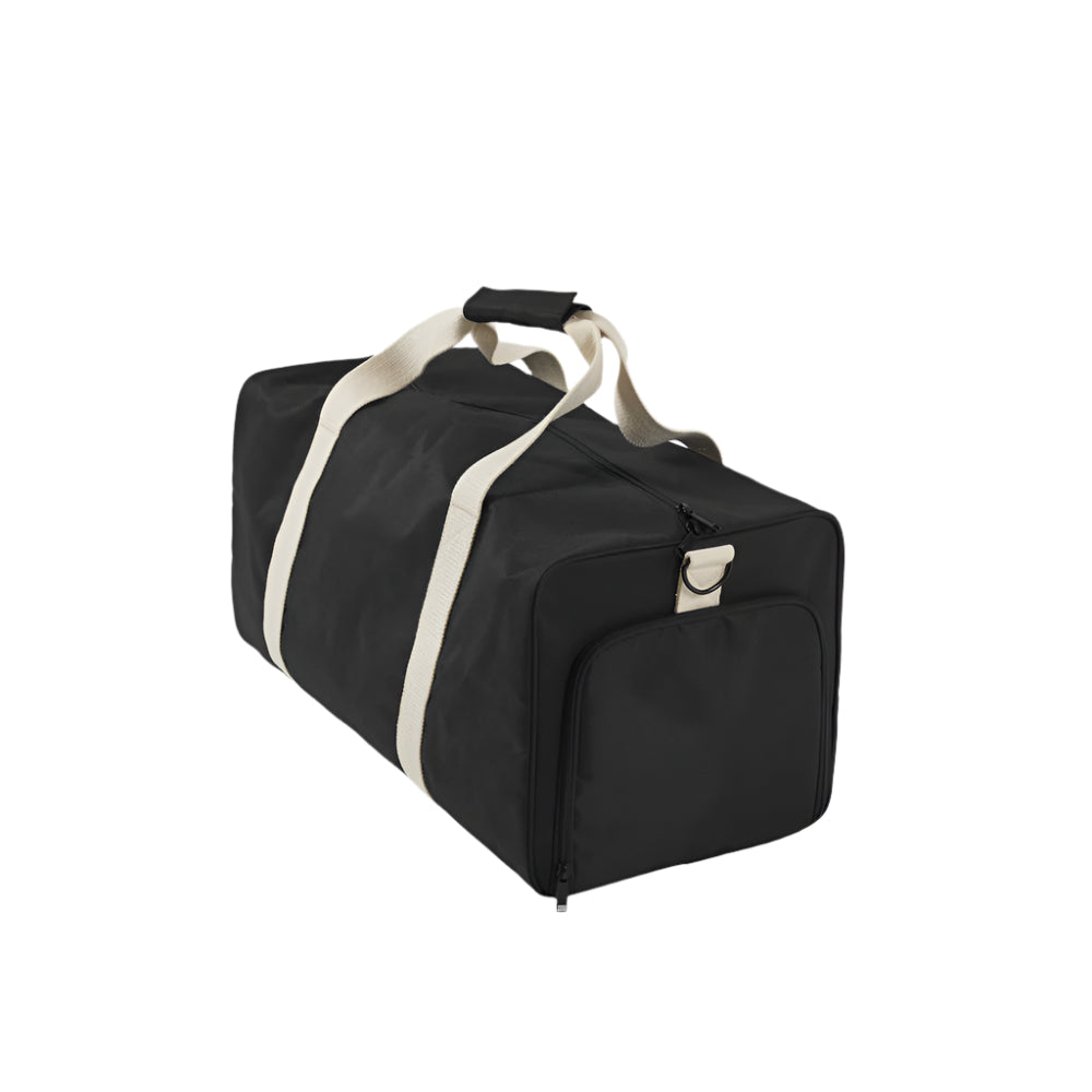 AS COLOUR Escape Travel Bag - Black/Ecru