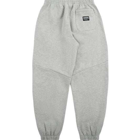 WNDRR Halo Mens Baggy Trackpant - Grey Marle