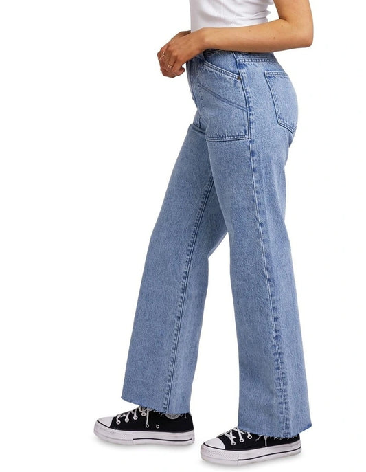 ALL ABOUT EVE Becca Womens Pant - Light Blue