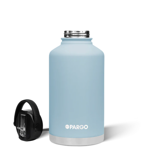 PARGO 1890ml Insulated Sports Drink Bottle w/ Straw Lid - Bay Blue