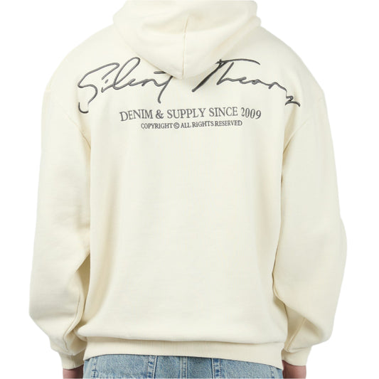 SILENT THEORY All Rounder Mens Hoodie - Natural