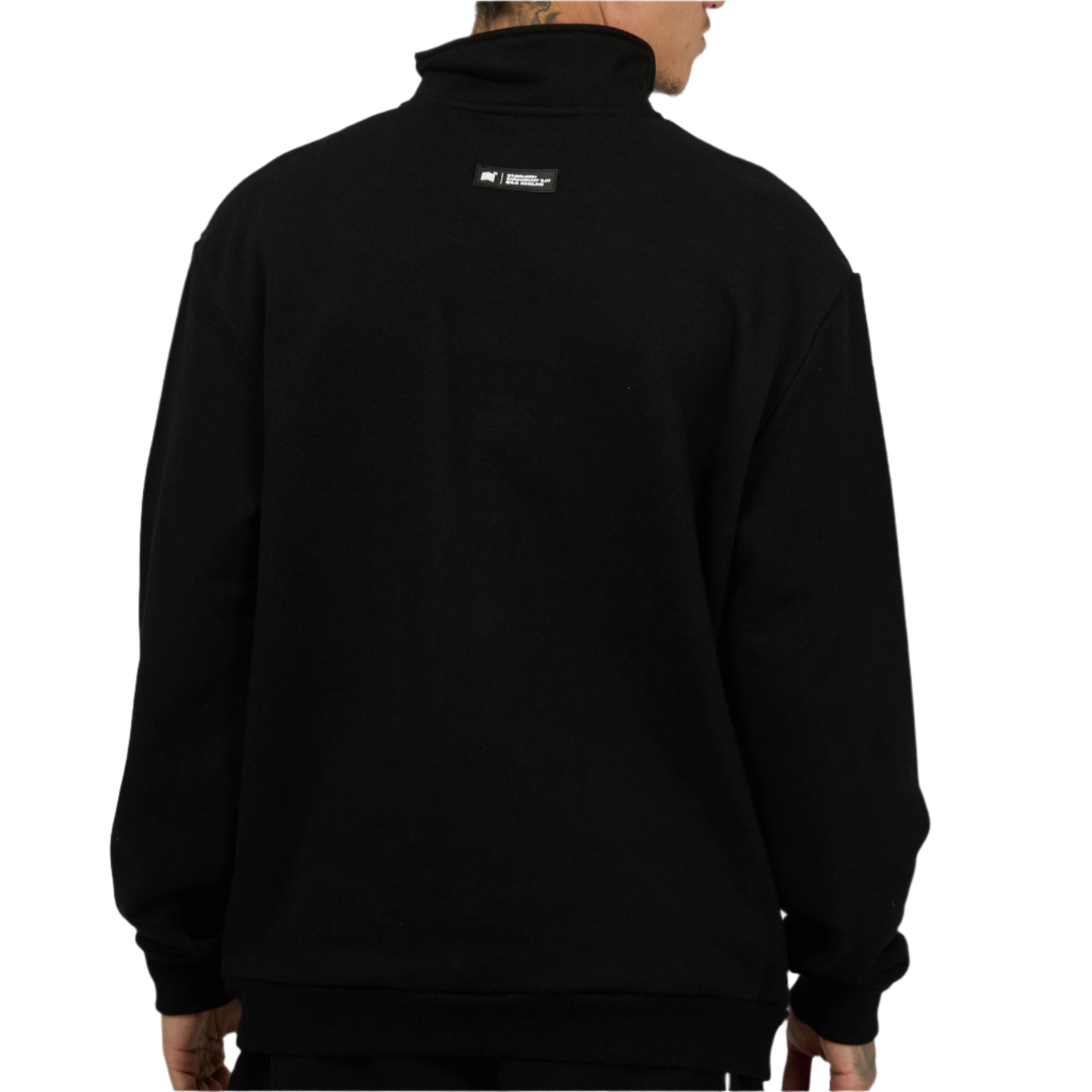 ST GOLIATH Proline Quarter Zip Mens Crew - Black