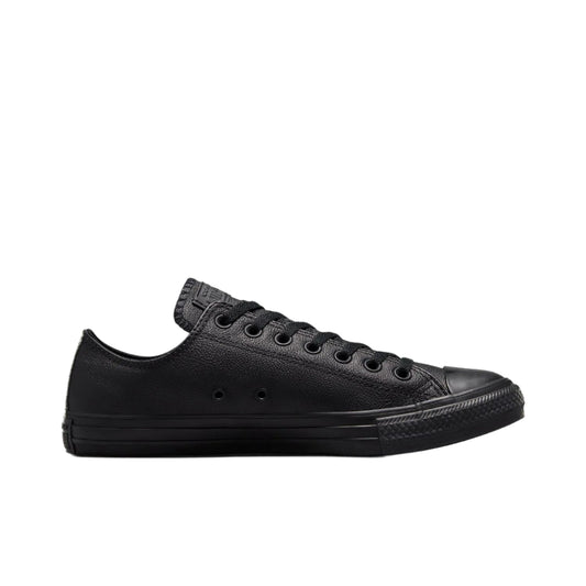 CONVERSE Chuck Taylor All Star Leather Low Shoe - Black Mono