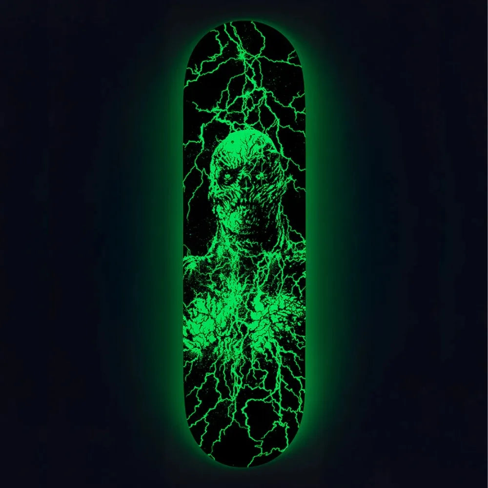 SANTA CRUZ Stranger Things Vecna 8.5 X 32.2 Deck - Green/Black