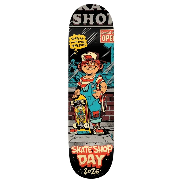 DLX Skate Shop Day 26 Shopkeeper 8.5 X 31.8 Deck - Multi