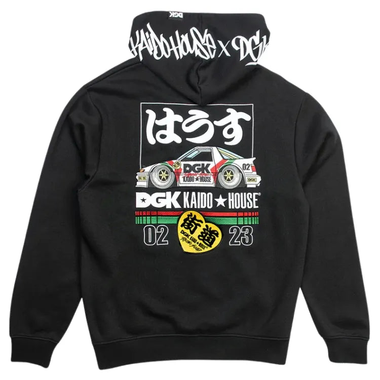 DGK x Kaido House Torque Hoodie - Black