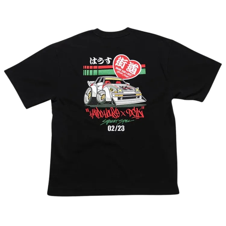 DGK x Kaido House Camber Knit Tee - Black