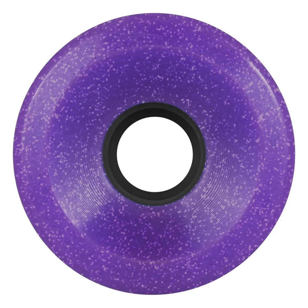 SANTA CRUZ 78A Kendall End Of World Reissue OG Slimeballs 60mm Skateboard Wheels - Purple