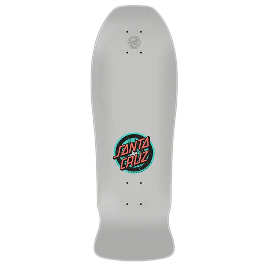 SANTA CRUZ Roskopp Five Reissue 10.22 X 30.25 Cruiser Deck - Silver