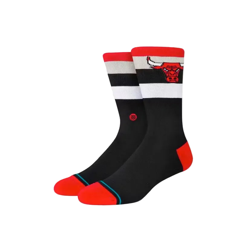 STANCE Bulls ST 1pk Crew Socks - Red