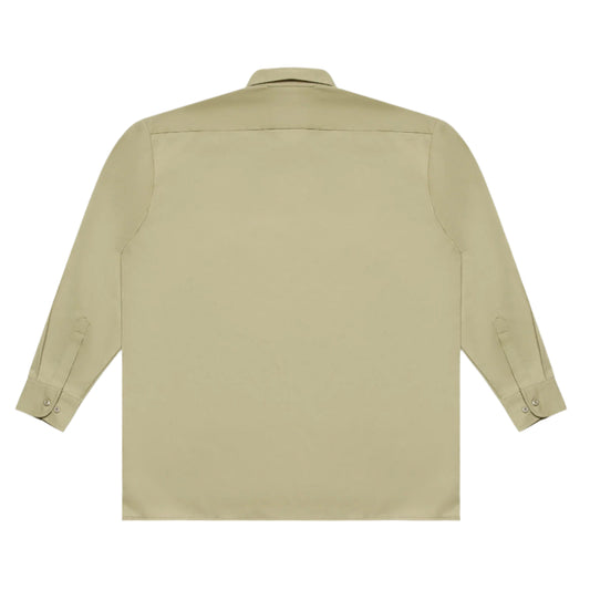 DICKIES 574 Regular Fit Mens L/S Shirt - Khaki