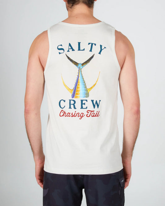 SALTY CREW Tailed Mens Tank - White