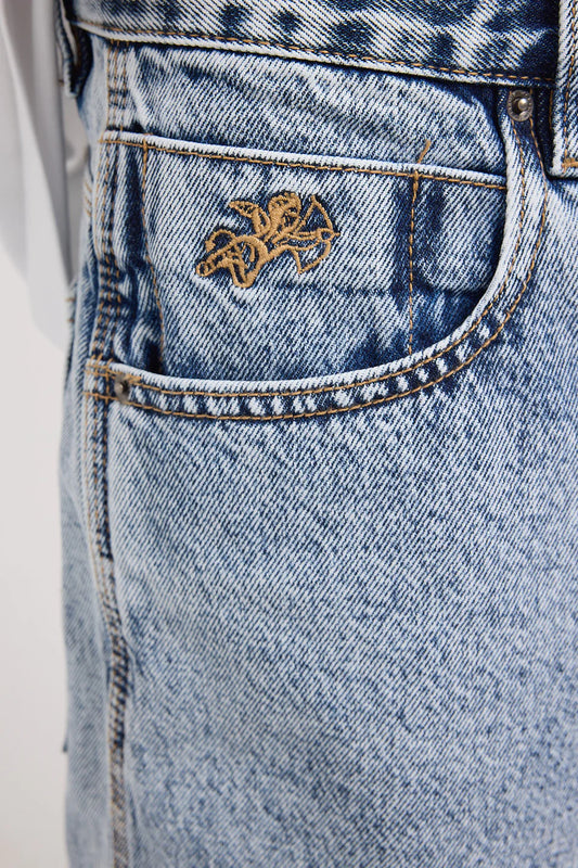 WORSHIP Together Big Dawg Mens Jean Short - Acid Lightning