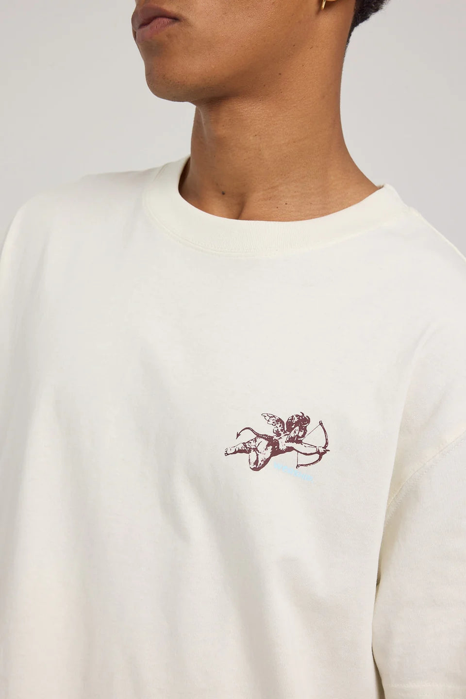 WORSHIP Cherub Mens Tee - Bone