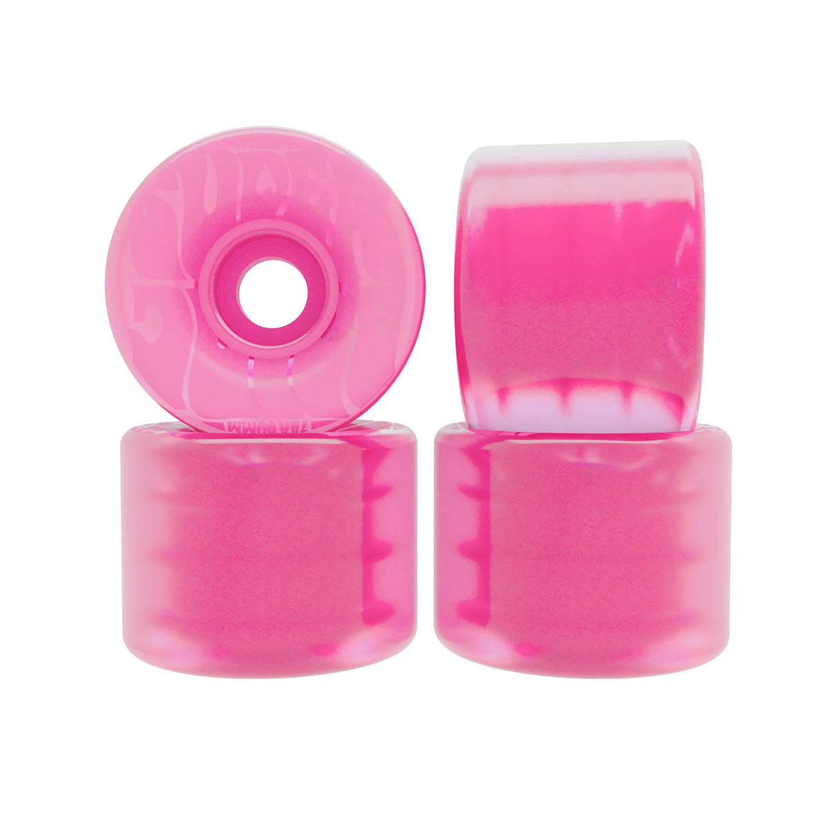 OJ WHEELS 78A Bubble Gum Super Juice 60mm Skateboard Wheels - Pink