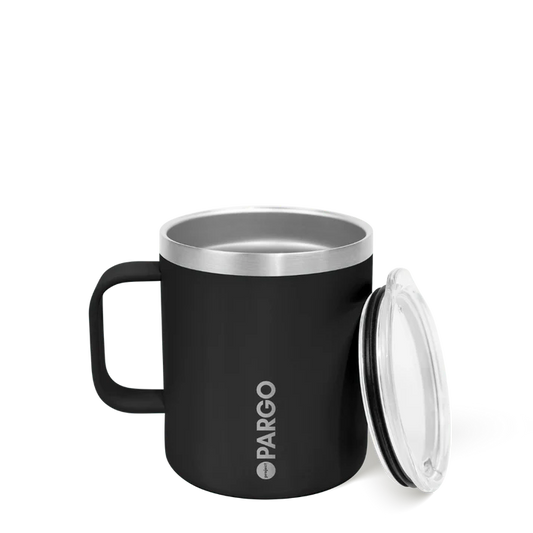 PARGO 12oz Insulated Mug - Midnight Black