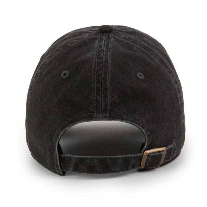 GILROY CO Sesame Street Logo Ballpark Strapback Cap - Black