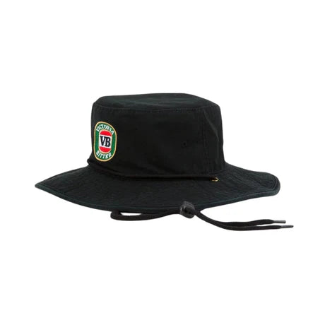 GILROY CO Victoria Bitter Logo Wide Brim Hat - Black