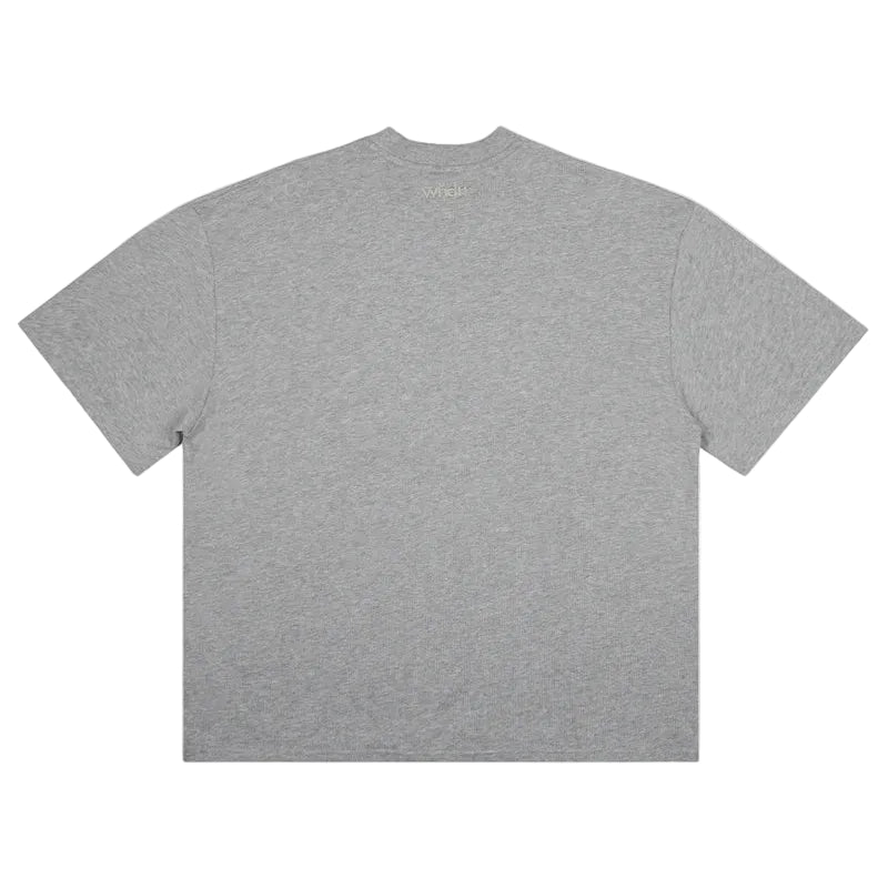 WNDRR Token Heavy Weight Mens Tee - Grey Marle