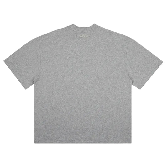 WNDRR Token Heavy Weight Mens Tee - Grey Marle