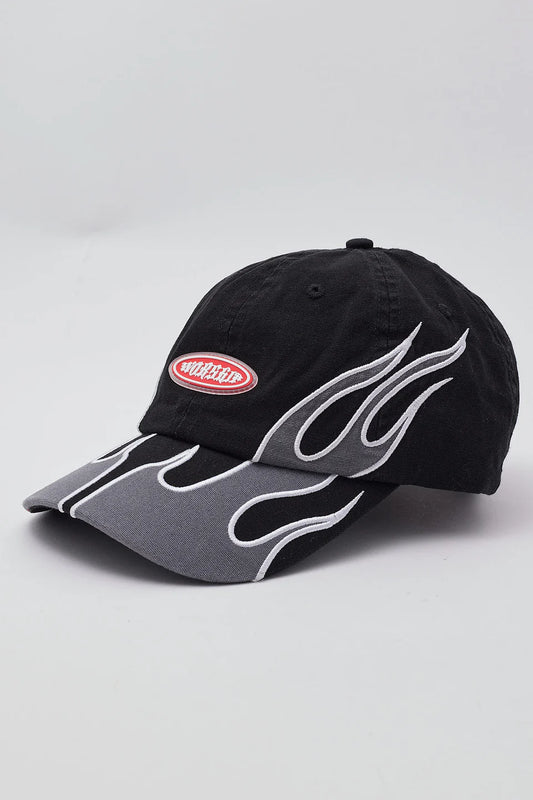 WORSHIP Chalice 6 Panel Strapback Cap - Black