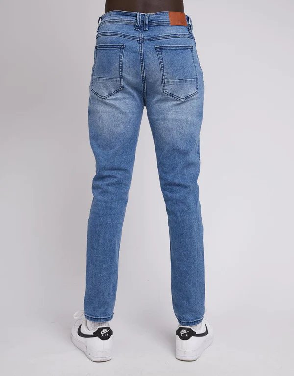 SILENT THEORY Shadow Mens Jean - Drifter Blue - VENUE.