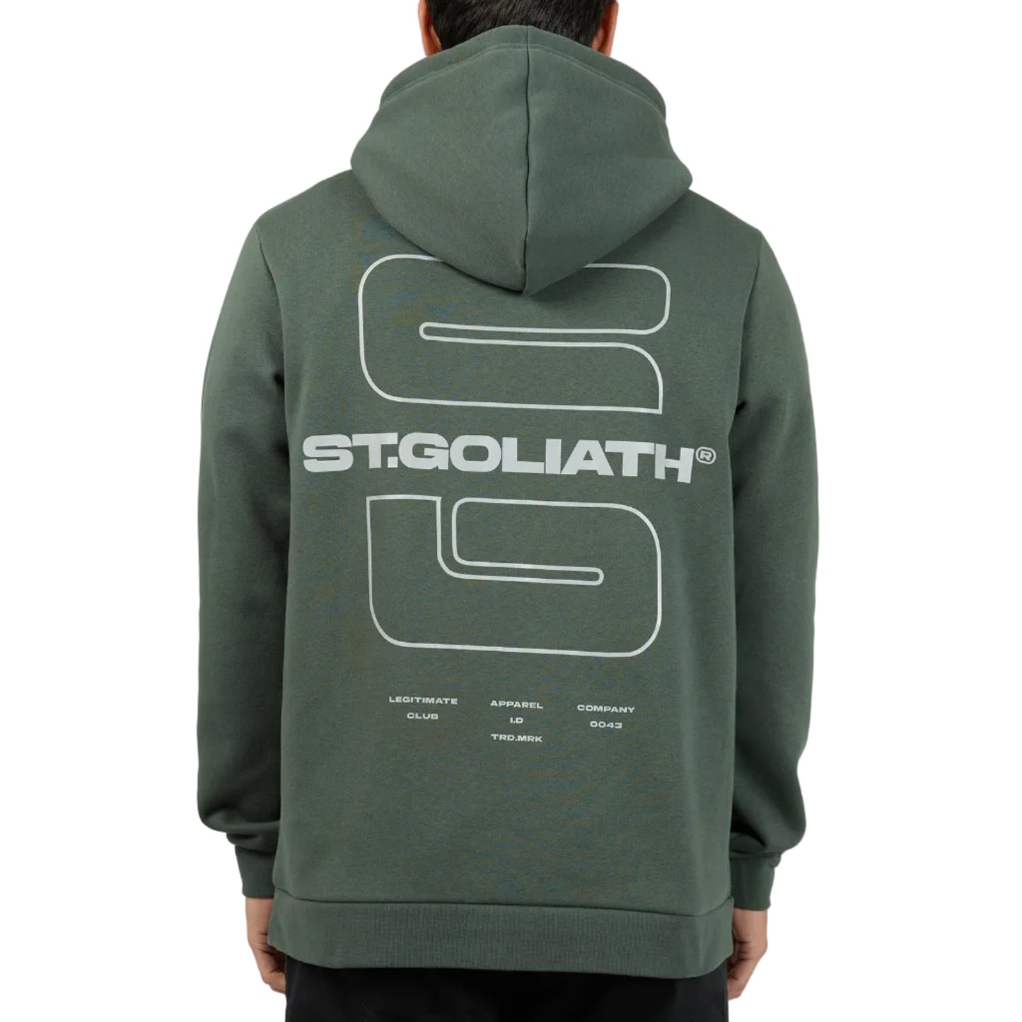 ST GOLIATH Mizar Mens Hoodie - Pine