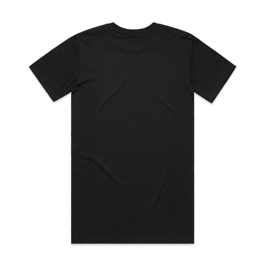 AS COLOUR Tall Mens Tee - Black