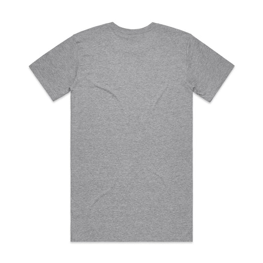 AS COLOUR Tall Mens Tee - Grey Marle