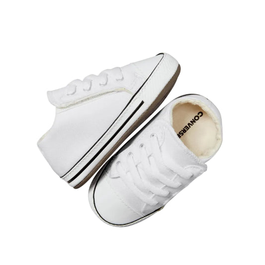 CONVERSE Chuck Taylor All Star Cribster Baby Mid Shoe - White