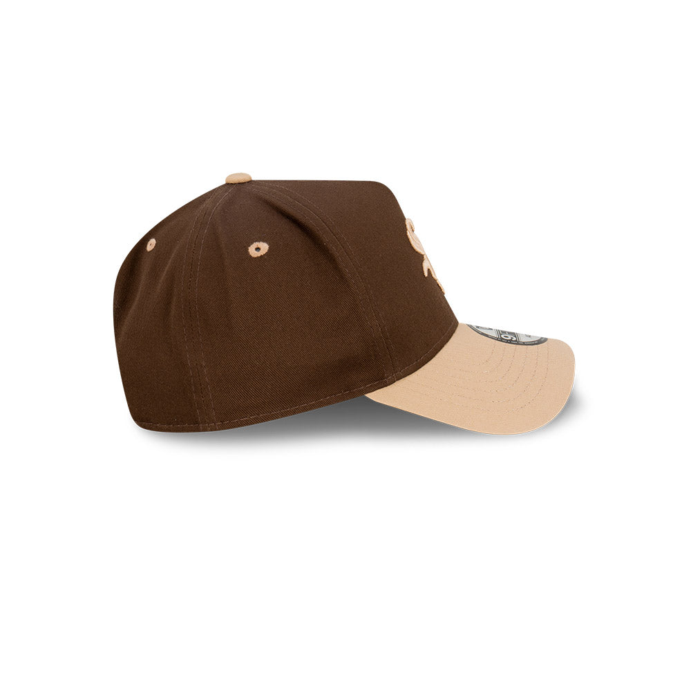 NEW ERA Chicago White Sox 9FORTY K-Frame Snapback Cap - Toffee/Walnut