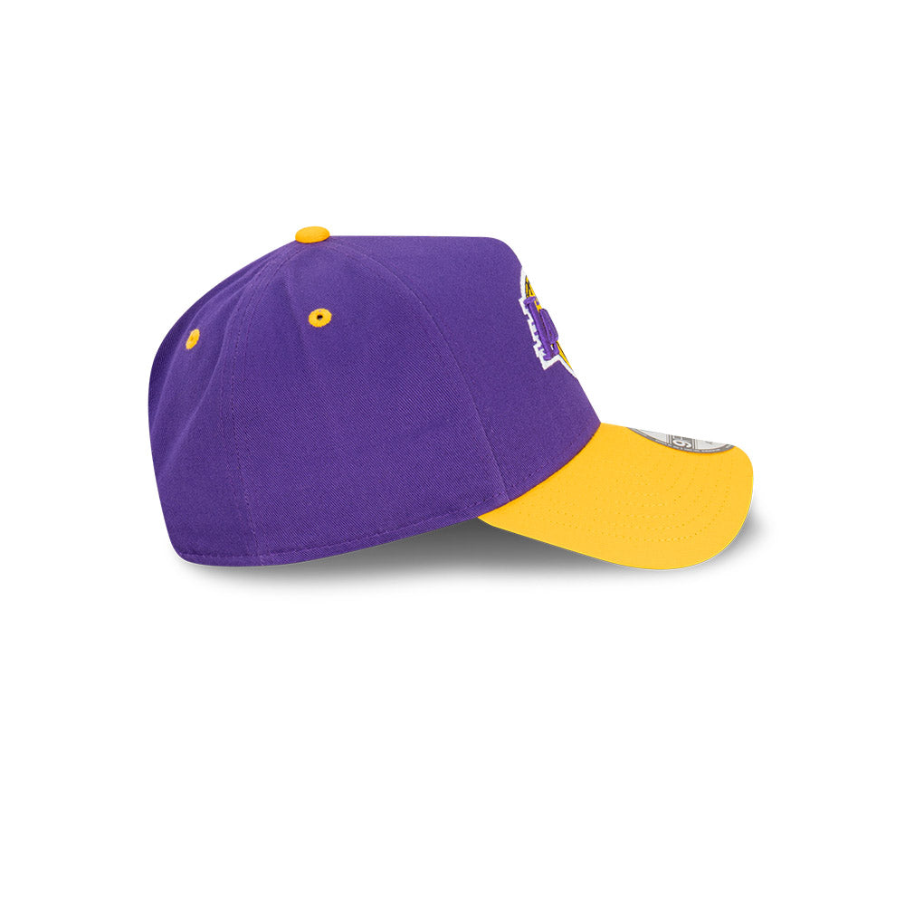 NEW ERA Los Angeles Lakers Two Tone 9FORTY A-Frame Snapback Cap - Team