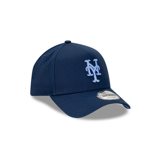 NEW ERA New York Mets 9FORTY A-Frame Snapback Cap - Midnight Ice