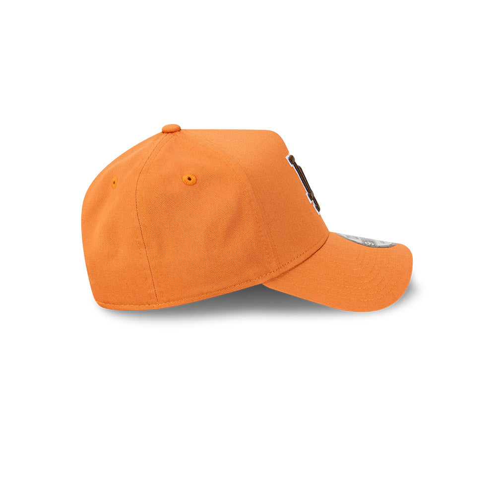NEW ERA Los Angeles Dodgers 9FORTY A-Frame Snapback Cap - Salted Caramel