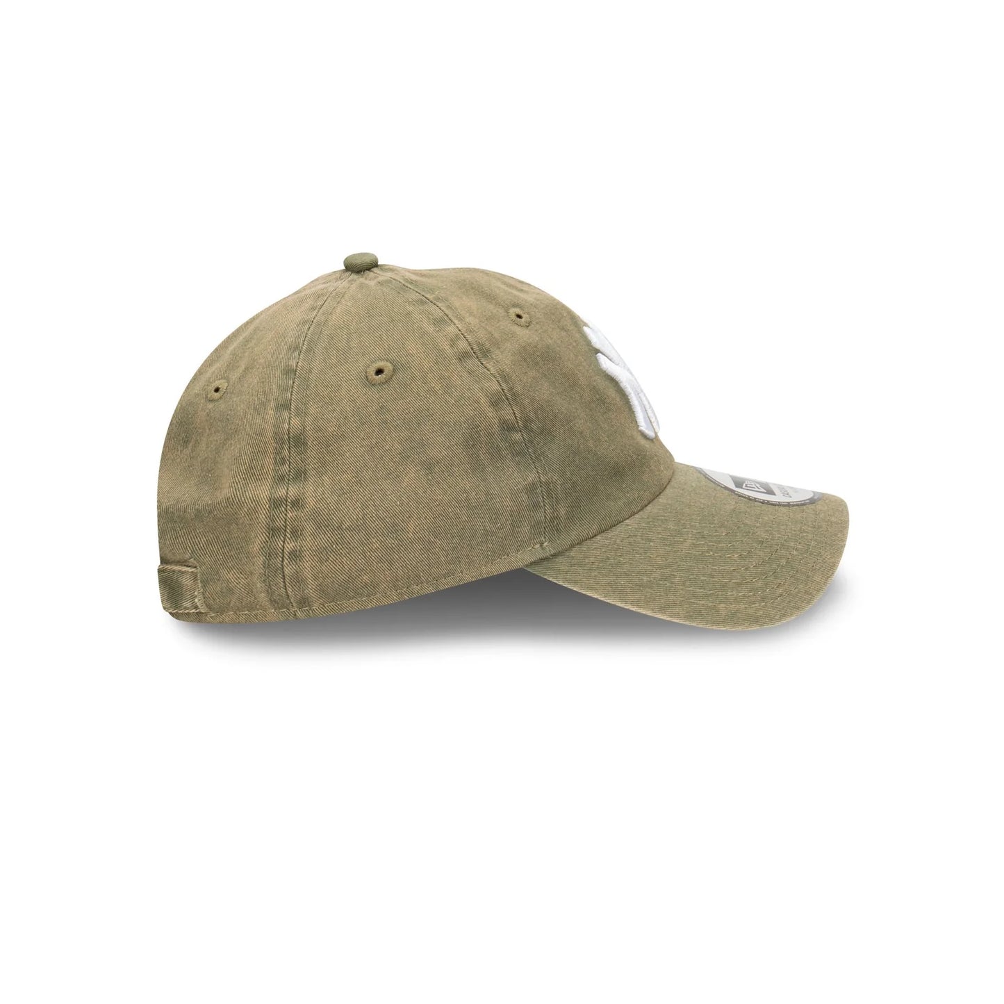 NEW ERA New York Yankees Casual Classic Strapback Cap - Snow Wash Olive