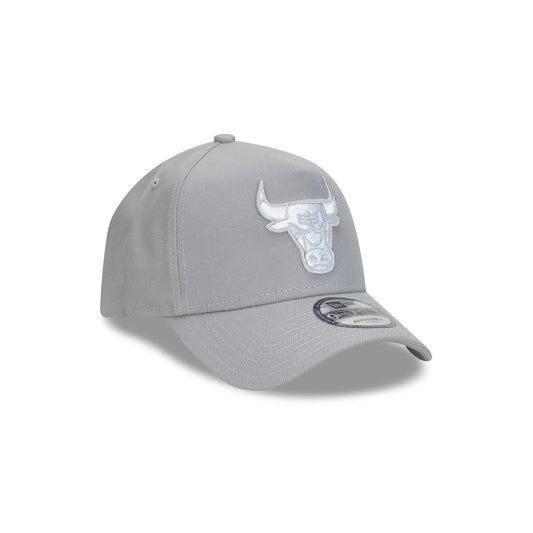 NEW ERA Chicago Bulls Cloud Repreve 9FORTY A-Frame Snapback Cap - Grey