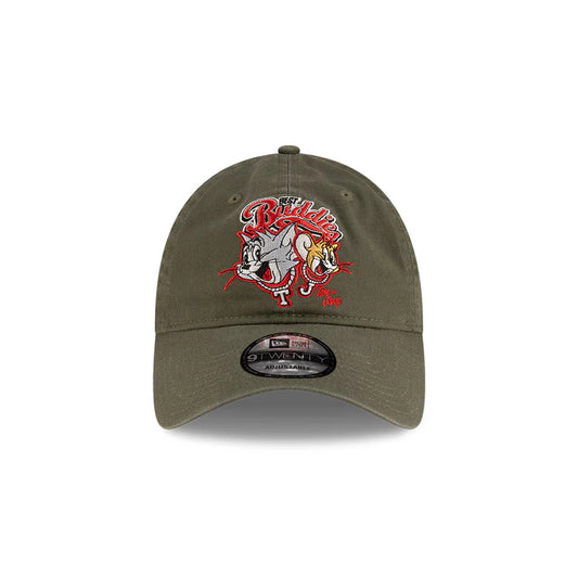 NEW ERA Tom And Jerry 9TWENTY Strapback Cap - New Olive