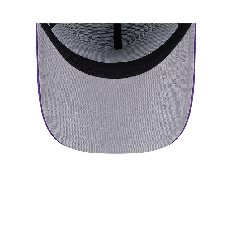 NEW ERA Los Angeles Lakers NBA Retro 9FORTY A-Frame Snapback Cap - Purple