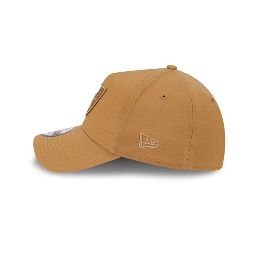 NEW ERA Las Vegas Raiders Neutrals 39THIRTY A-Frame Stretch Fit Cap - Wheat