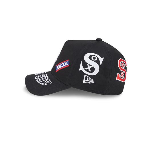 NEW ERA Chicago White Sox NBA All Over 9FORTY A-Frame Snapback Cap - OTC