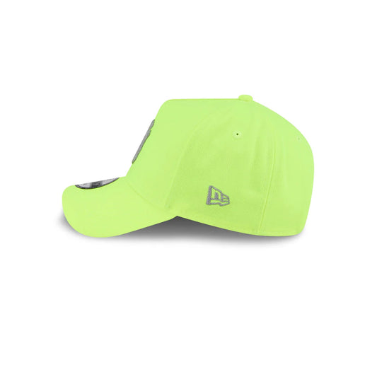 NEW ERA New York Yankees Hi Vis Reflect 9FORTY A-Frame Snapback Cap - Yellow/Grey