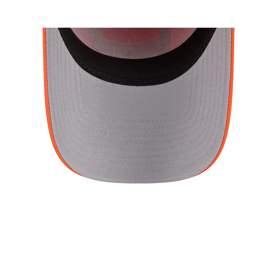 NEW ERA Chicago Bulls Hi Vis Reflect 9FORTY A-Frame Snapback Cap - Orange/Grey