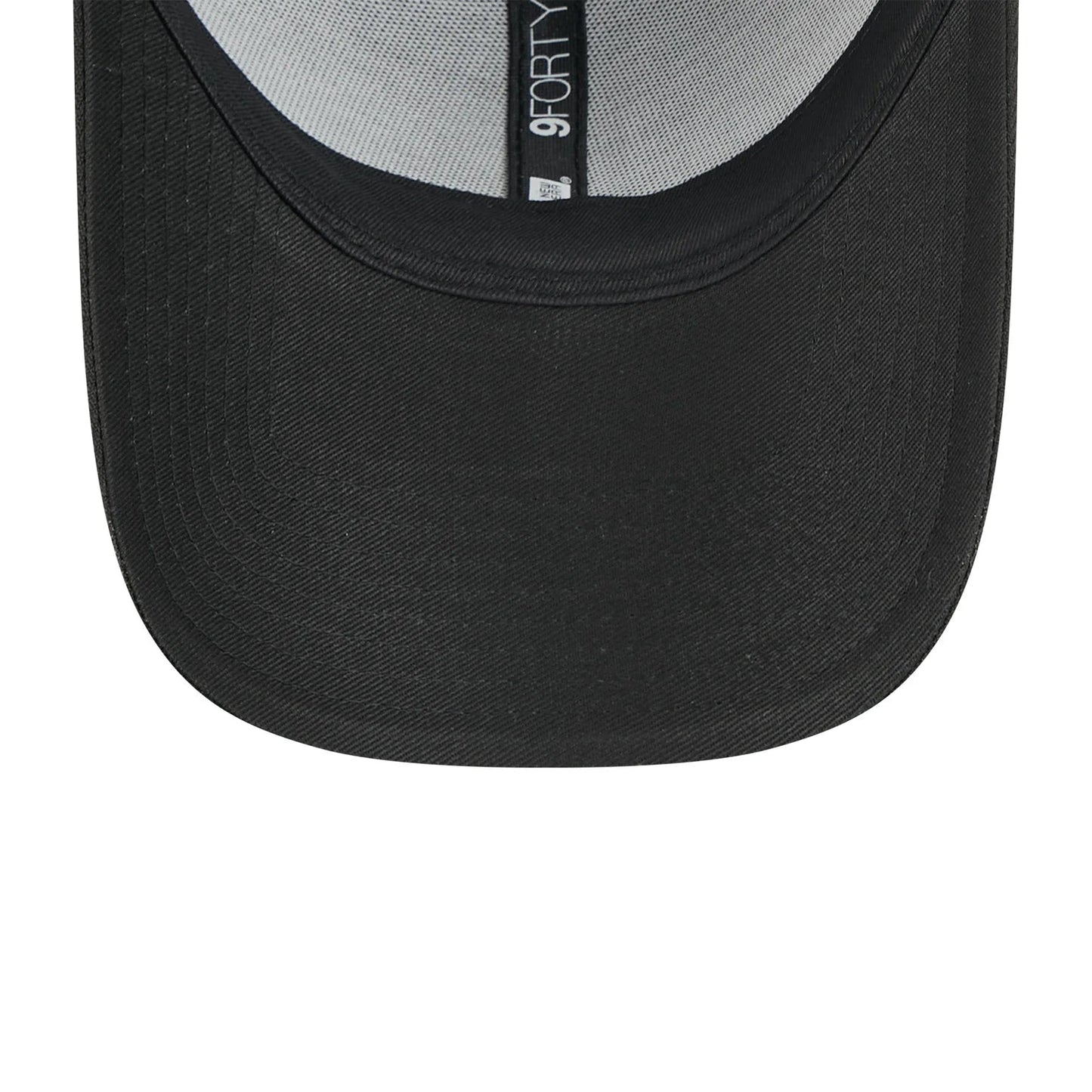 NEW ERA Chicago Bulls Liquid Metal 9FORTY Snapback Cap - Black/Black UV